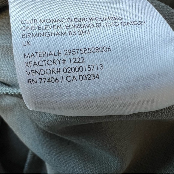 New! Club Monaco Twansia wrap dress 17562 - Picture 10 of 10